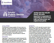 Use cases for software for the public sector