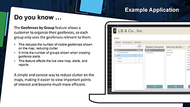 Geofences by Group